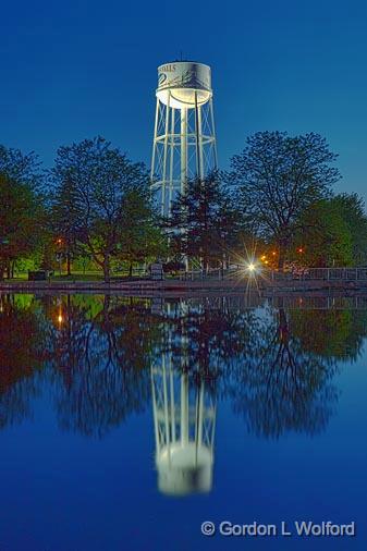 Smiths Falls Watertower_16443-4.jpg - Rideau Canal Waterway photographed at Smiths Falls, Ontario, Canada.